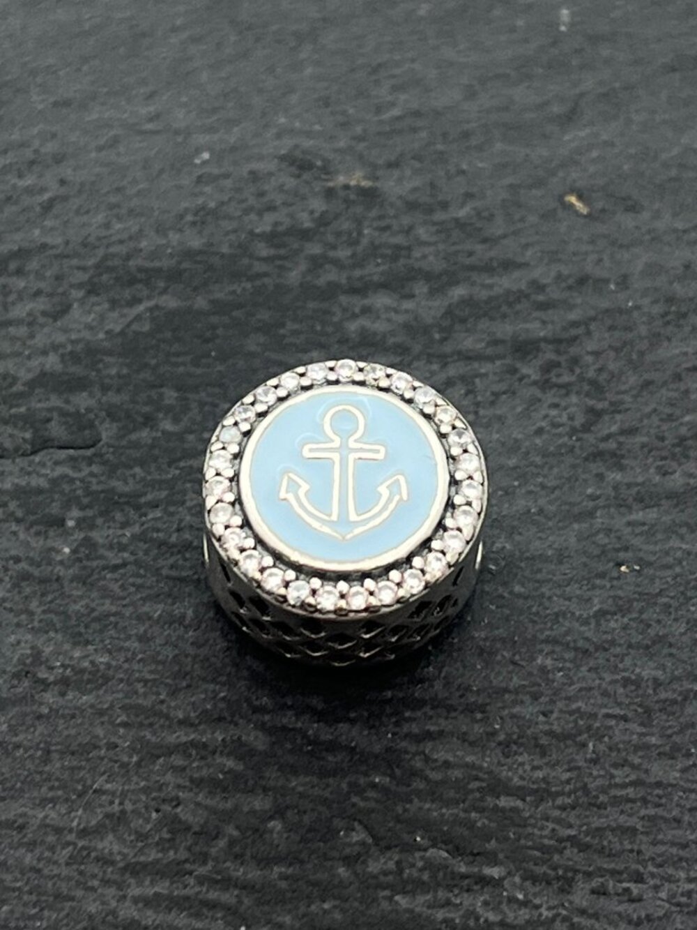Pandora Home is where The Sea IS Exclusive Charm Sterling Silver Bead Charm